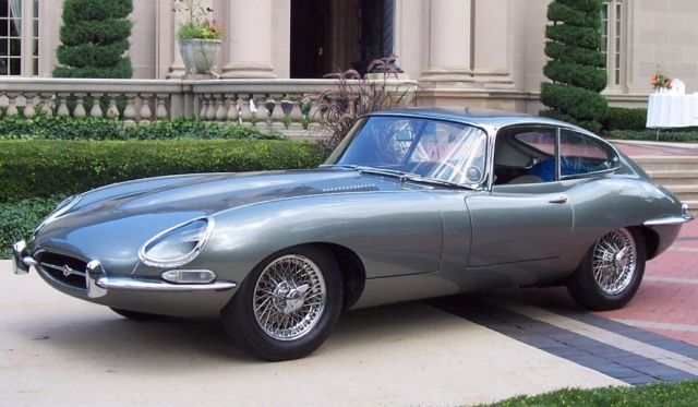 1962 Opalescent Silver Gray Jaguar E-Type