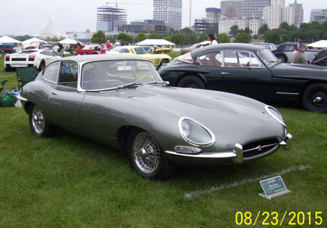 1962 Opalescent Silver Gray Jaguar E-Type