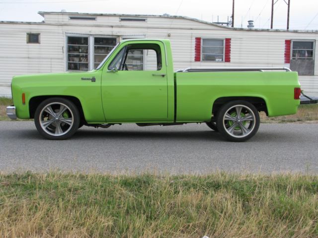1974 hellcat green Chevrolet C-10 Standard Cab Pickup