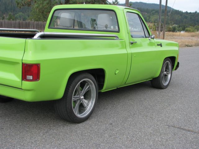 1974 hellcat green Chevrolet C-10 Standard Cab Pickup