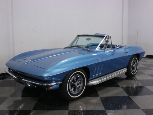 1965 Blue Chevrolet Corvette Convertible