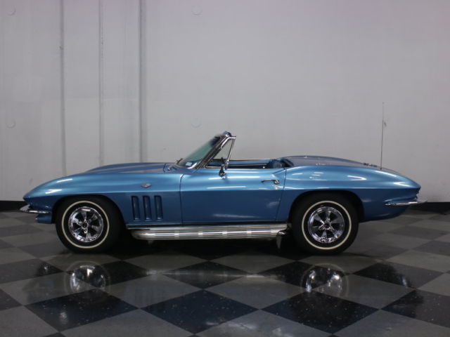 1965 Blue Chevrolet Corvette Convertible