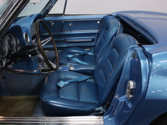 1965 Blue Chevrolet Corvette Convertible