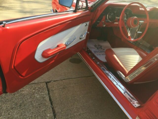 1967 Red Ford Mustang Convertible
