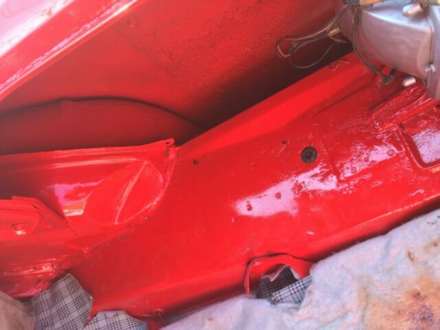 1967 Red Ford Mustang Convertible