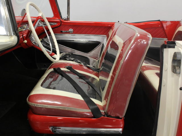 1959 Red Ford Skyliner Convertible