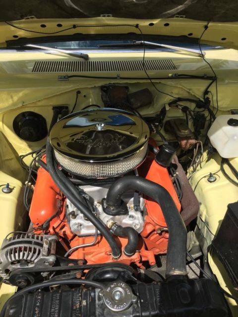 1969 Yellow Plymouth Barracuda Coupe