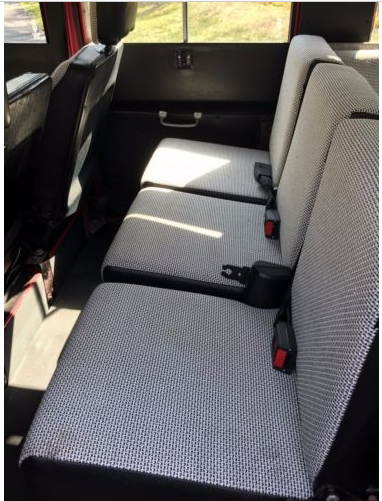 1980 Red Land Rover Defender