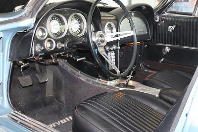 1963 Blue Chevrolet Corvette Convertible
