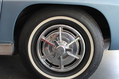 1963 Blue Chevrolet Corvette Convertible