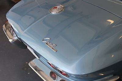 1963 Blue Chevrolet Corvette Convertible