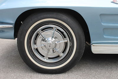 1963 Blue Chevrolet Corvette Convertible