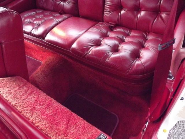 1978 White Chrysler New Yorker Coupe