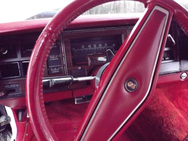 1978 White Chrysler New Yorker Coupe