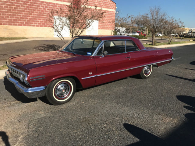 1963 PALOMAR RED Chevrolet Impala Coupe