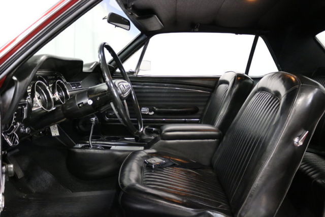 1968 Red Ford Mustang Coupe
