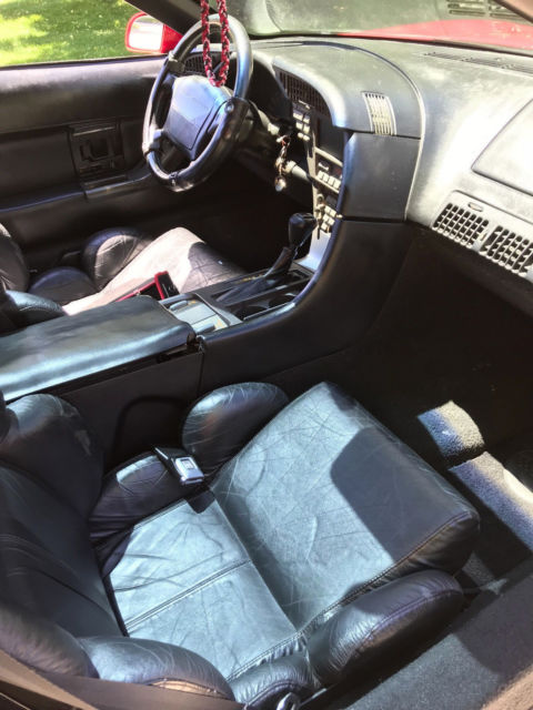 1991 Red Chevrolet Corvette Coupe
