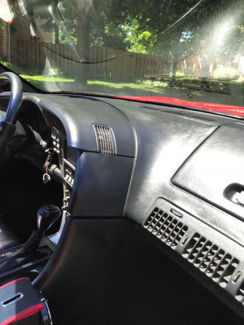 1991 Red Chevrolet Corvette Coupe