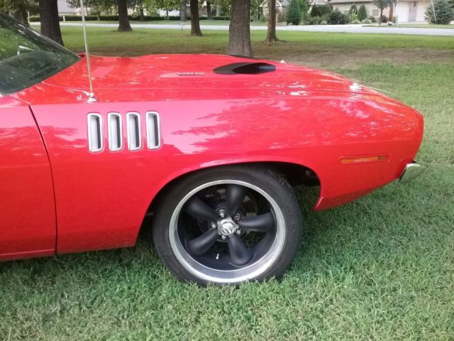 1970 Viper Red Plymouth Barracuda Convertible
