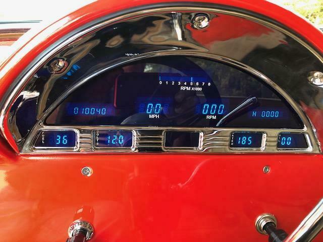 1956 Red Ford F-100 Standard Cab Pickup