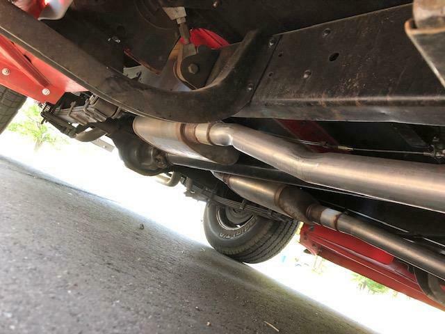 1956 Red Ford F-100 Standard Cab Pickup