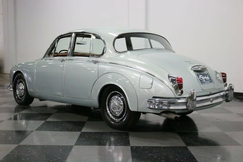 1962 Blue Jaguar Mark II Sedan