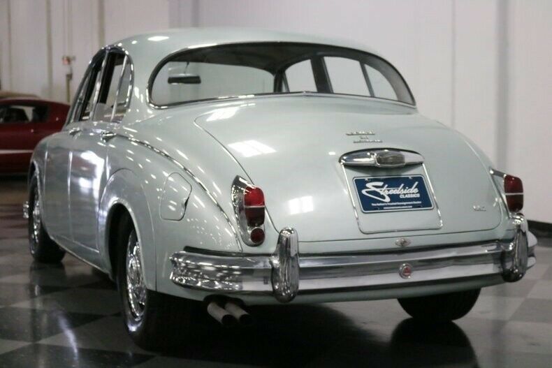 1962 Blue Jaguar Mark II Sedan