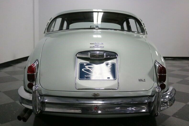 1962 Blue Jaguar Mark II Sedan