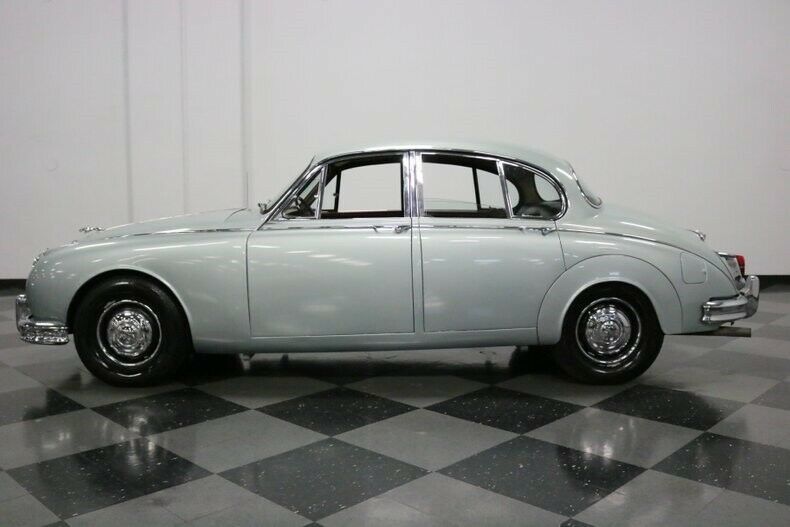 1962 Blue Jaguar Mark II Sedan