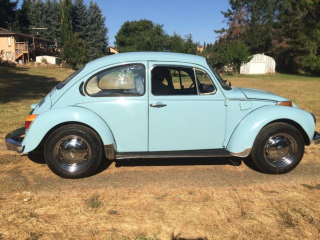1973 Blue Volkswagen Beetle - Classic Coupe