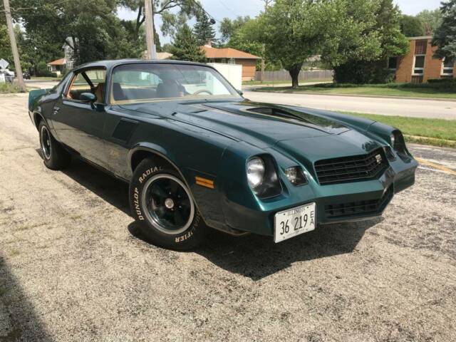 1978 Green Chevrolet Camaro Coupe
