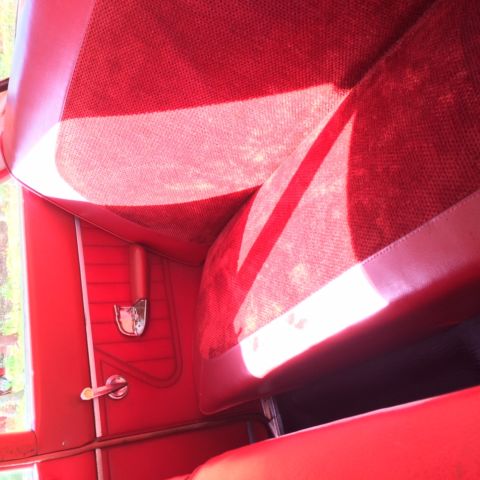 1963 Red Ford Falcon Coupe