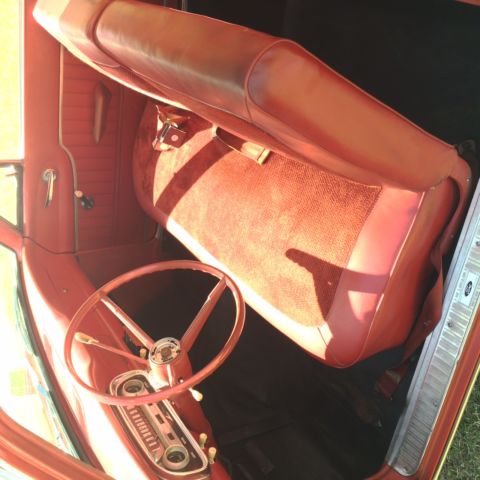 1963 Red Ford Falcon Coupe