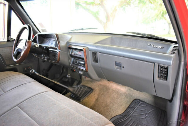 1989 Red Ford F-350 Pickup Truck