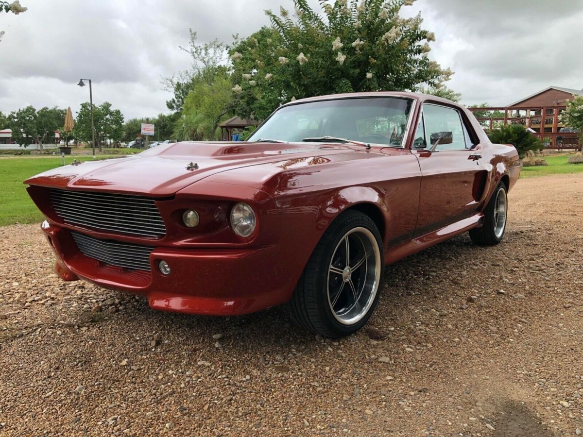 1968 Red Ford Mustang Coupe