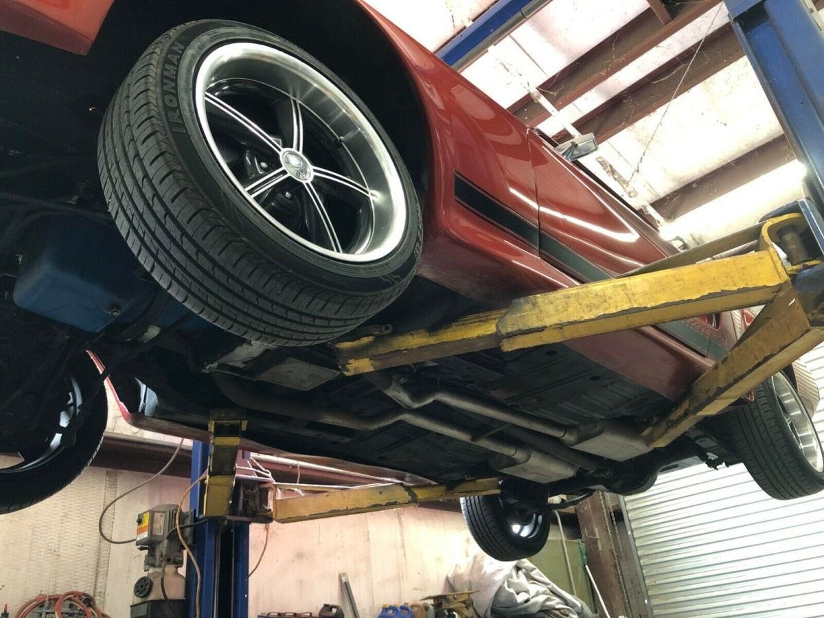 1968 Red Ford Mustang Coupe