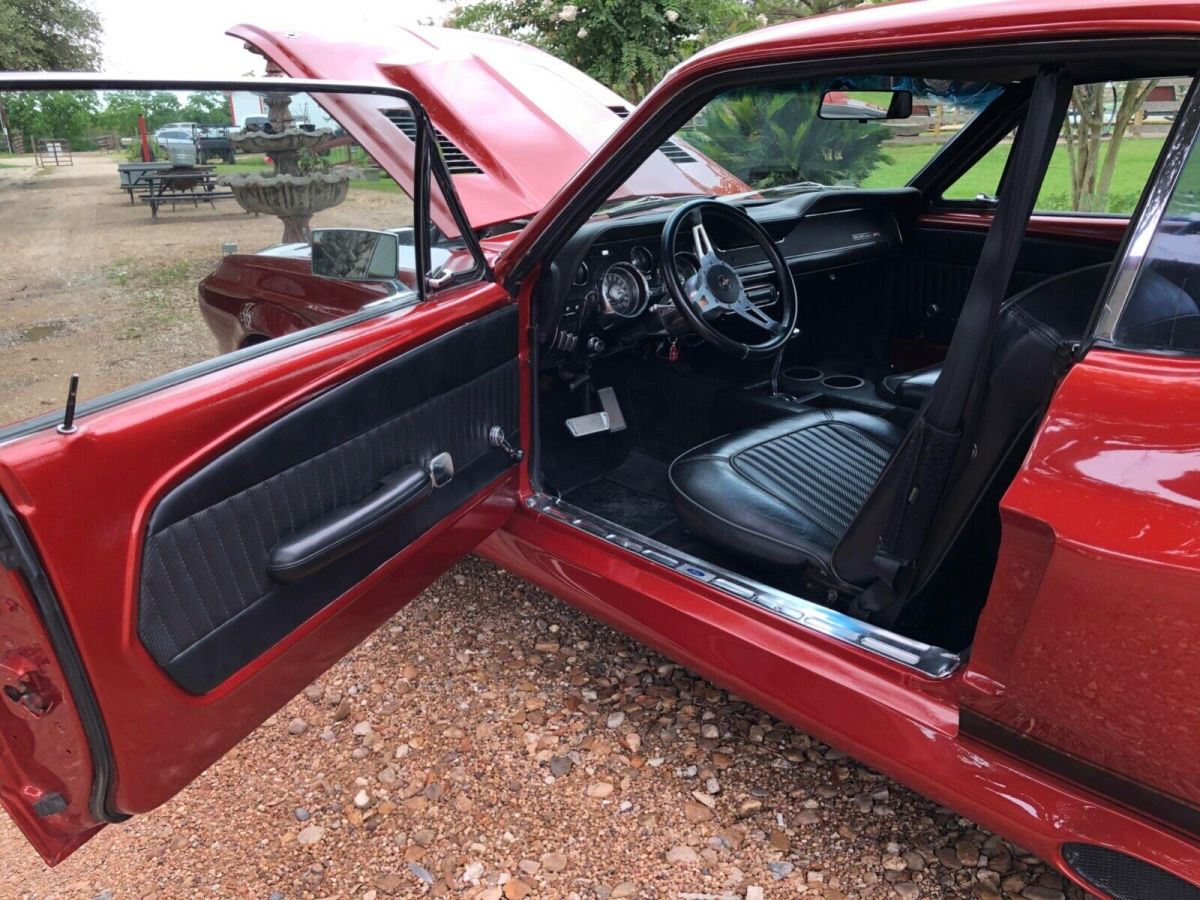 1968 Red Ford Mustang Coupe