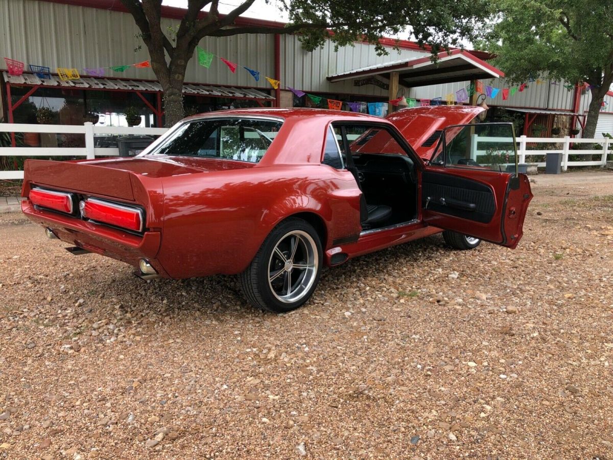1968 Red Ford Mustang Coupe
