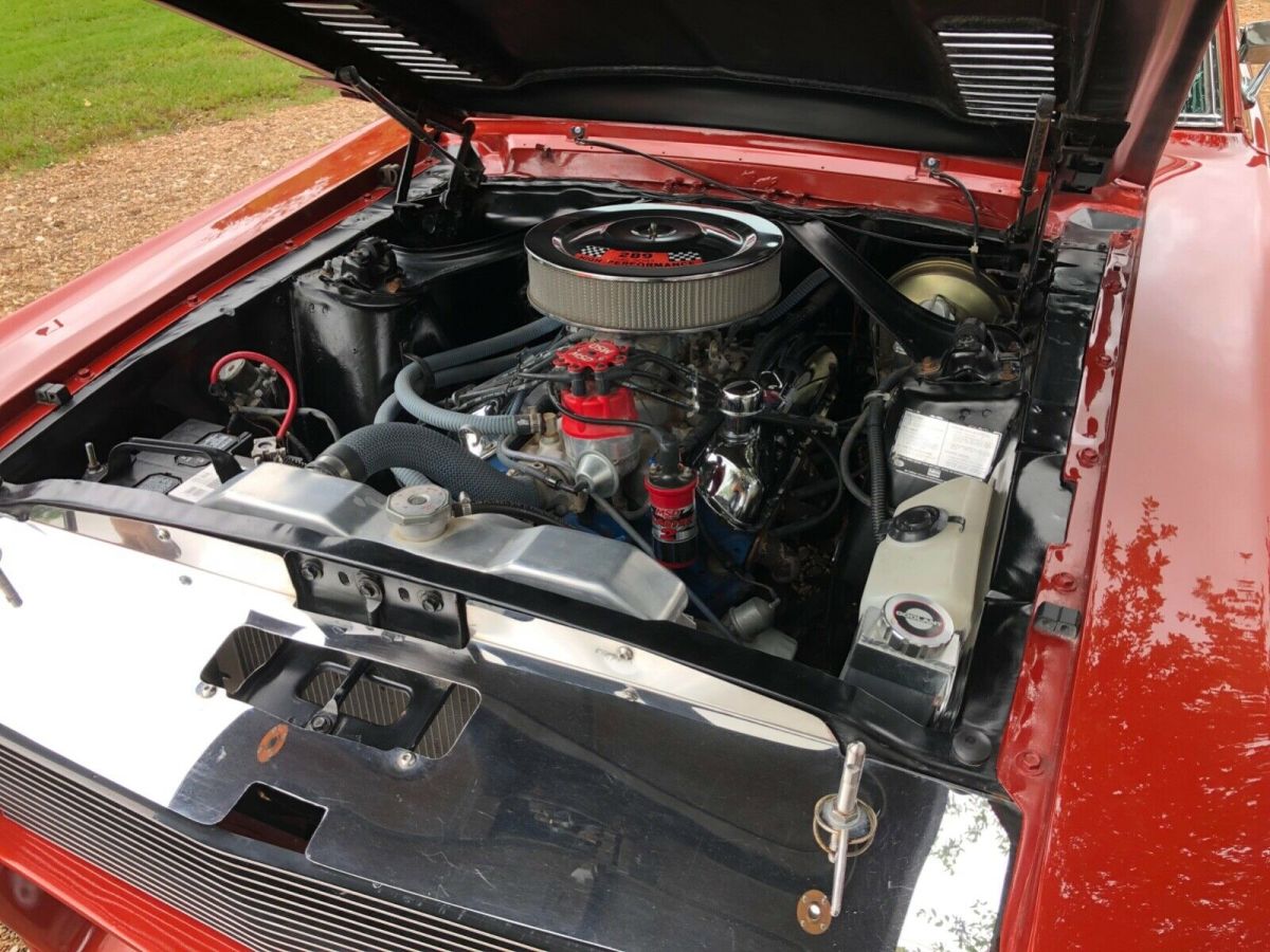 1968 Red Ford Mustang Coupe