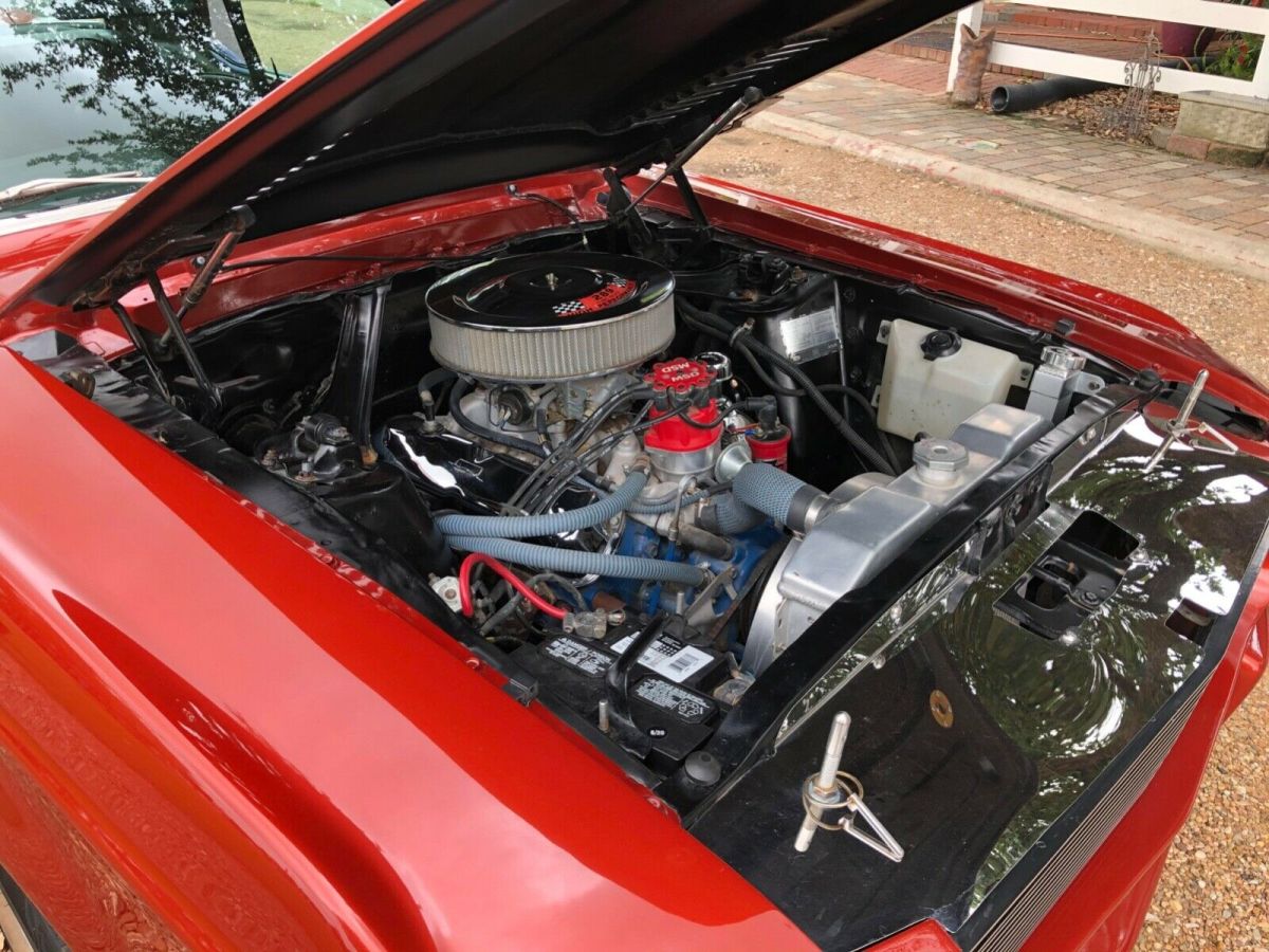 1968 Red Ford Mustang Coupe