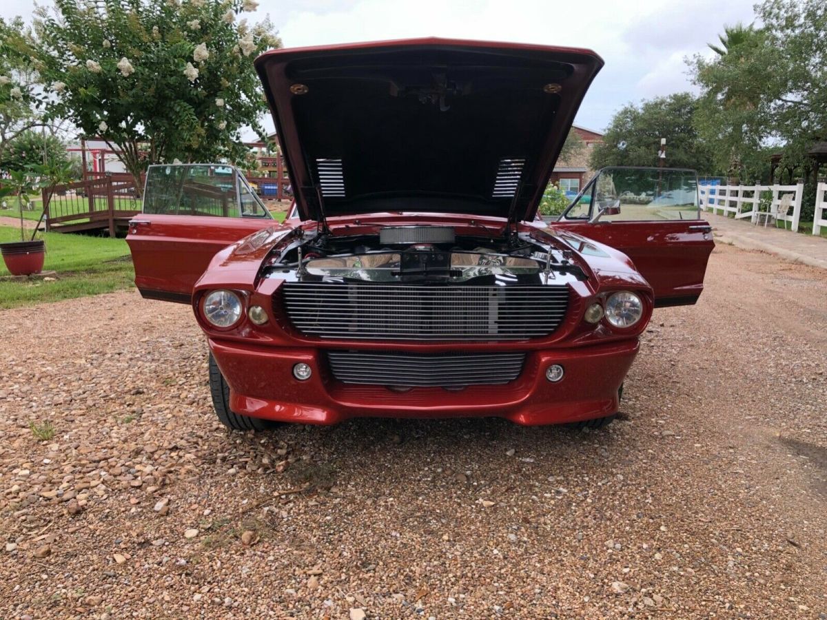 1968 Red Ford Mustang Coupe