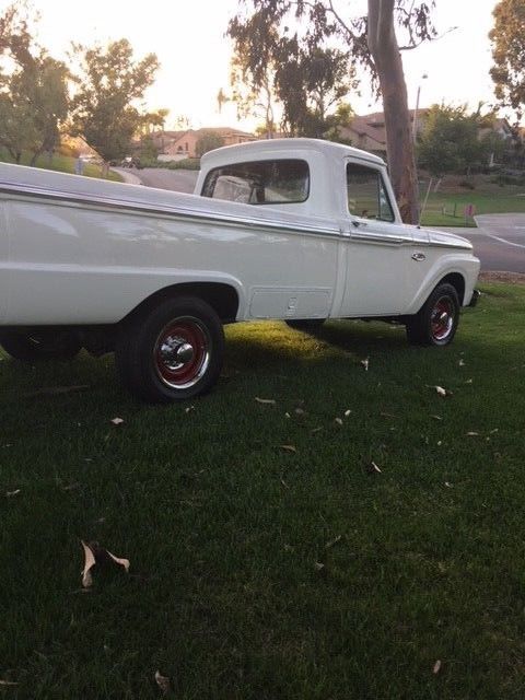 1966 Wimbledon White Ford F-250 Standard Cab Pickup