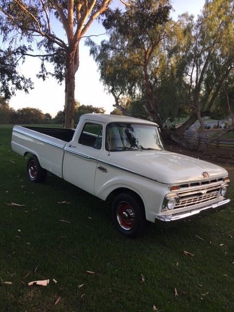 1966 Wimbledon White Ford F-250 Standard Cab Pickup