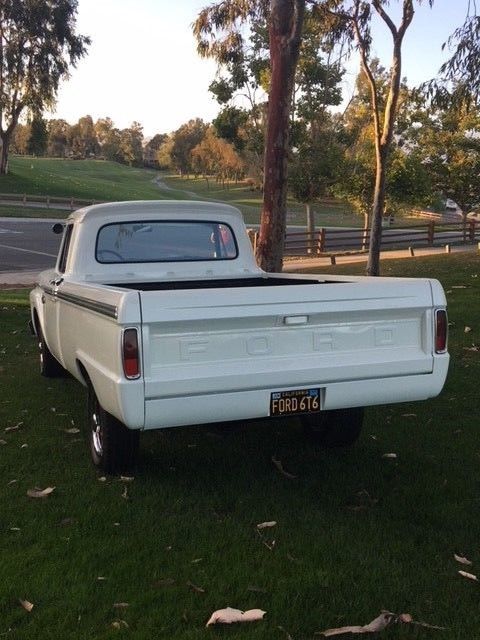 1966 Wimbledon White Ford F-250 Standard Cab Pickup