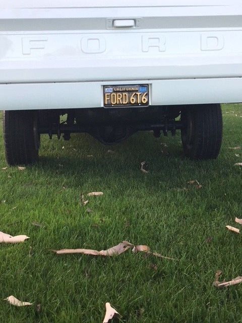 1966 Wimbledon White Ford F-250 Standard Cab Pickup