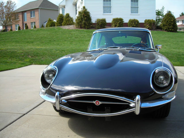 1968 Black Jaguar E-Type 2+2 coupe