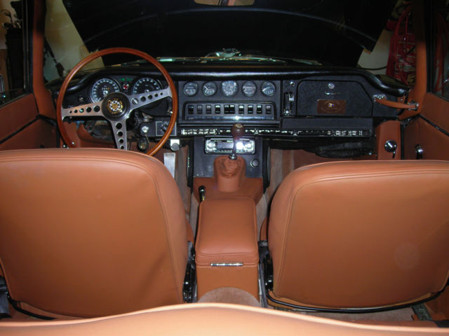 1968 Black Jaguar E-Type 2+2 coupe