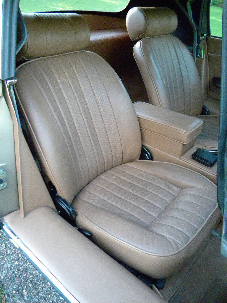 1970 Golden Sand Jaguar E-Type Convertible