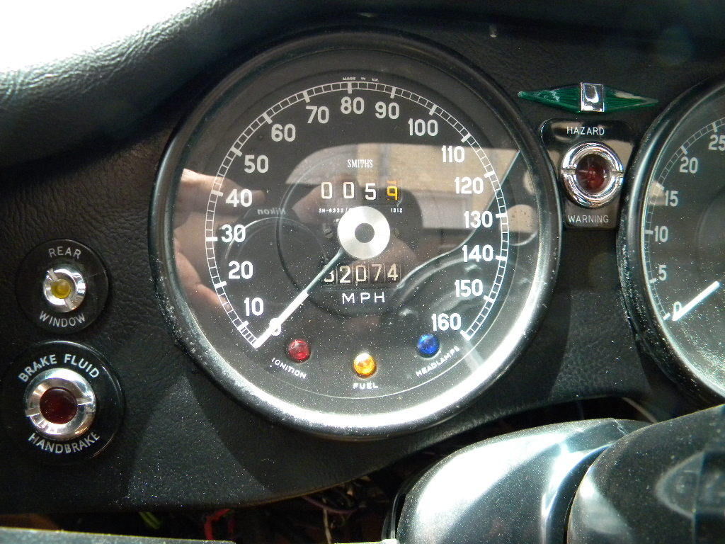 1970 Golden Sand Jaguar E-Type Convertible