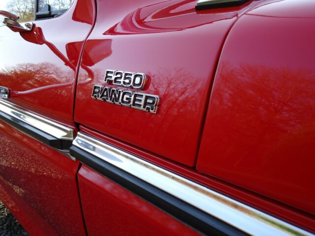 1979 Red Ford F-250 Standard Cab Pickup